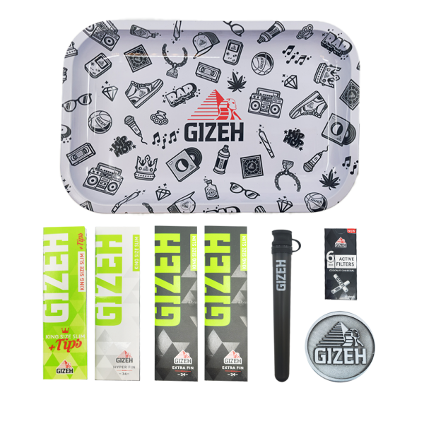 Kit complet Rolling Noir / Gizeh