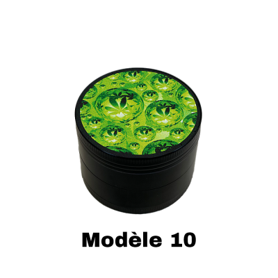 Grinder Green Skulls 50mm  / Faro (Modèle 10)