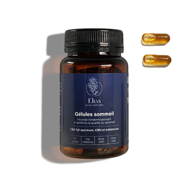 Gélules CBD Sommeil Full Spectrum / Elea