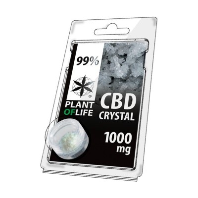 Cristaux CBD 99% / Plant Of Life 1000mg