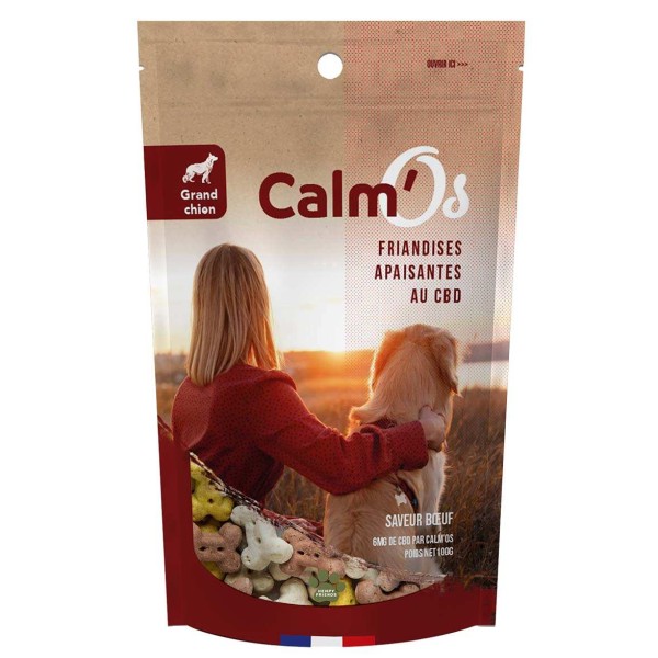 Friandises au CBD pour grand chien / Calm'os