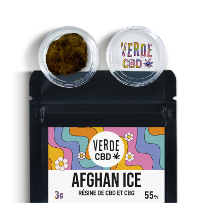 Résine Afghan Ice / Verde CBD