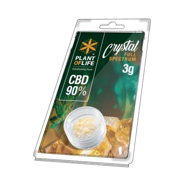 Cristaux CBD Full Spectrum 90% / Plant Of Life 3g