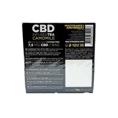 Thé CBD Camomille Multitrance