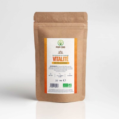 Thé bio Vitalité au CBD / Pop CBD