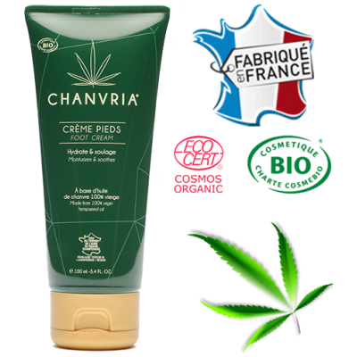 Crème CBD bio Pieds / Chanvria