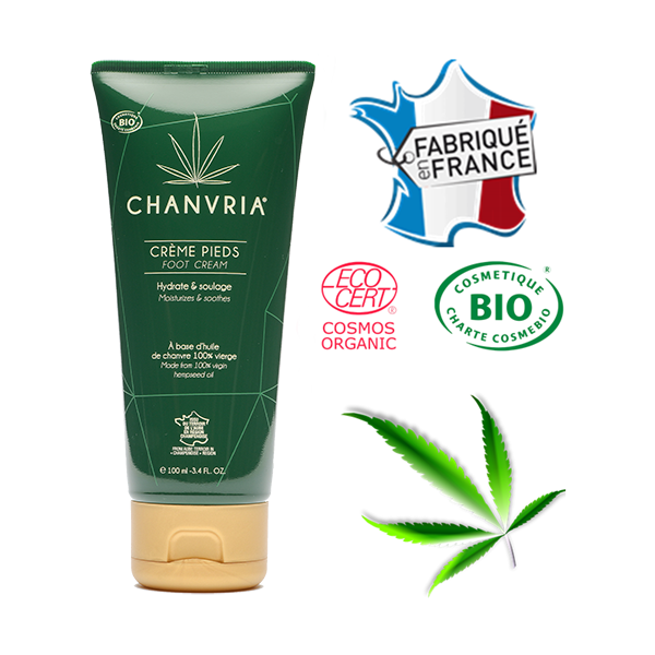 Crème CBD bio Pieds / Chanvria