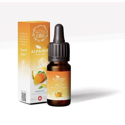 Huile CBD Mangue Broad Spectrum 40% / Alpaisia