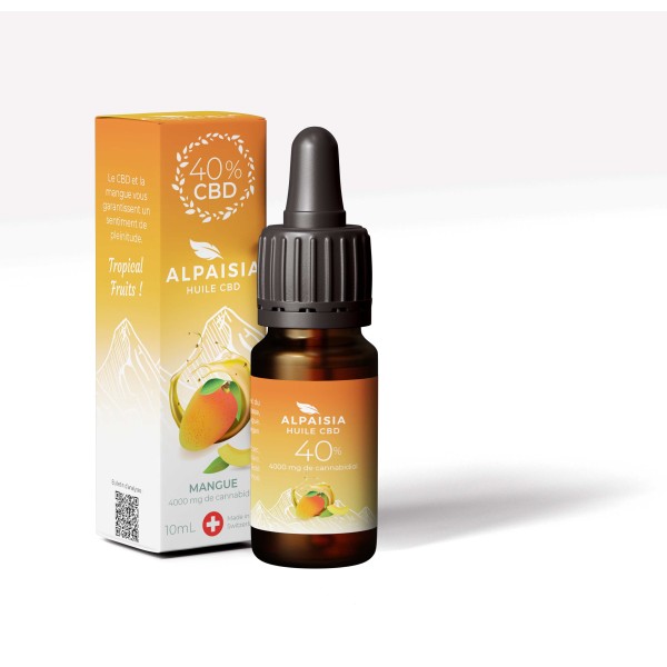 Huile CBD Mangue Broad Spectrum 40% / Alpaisia