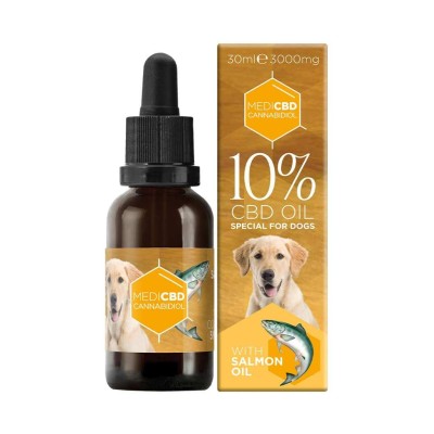 Huile CBD pour chiens 10% / MediCBD