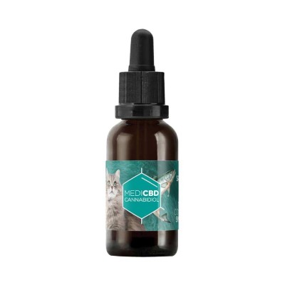 Huile CBD pour chat 10%