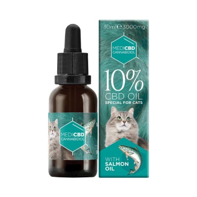 Huile CBD pour chat 10% / MediCBD