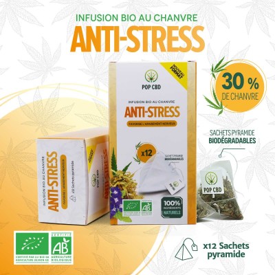 Infusion CBD bio Anti Stress